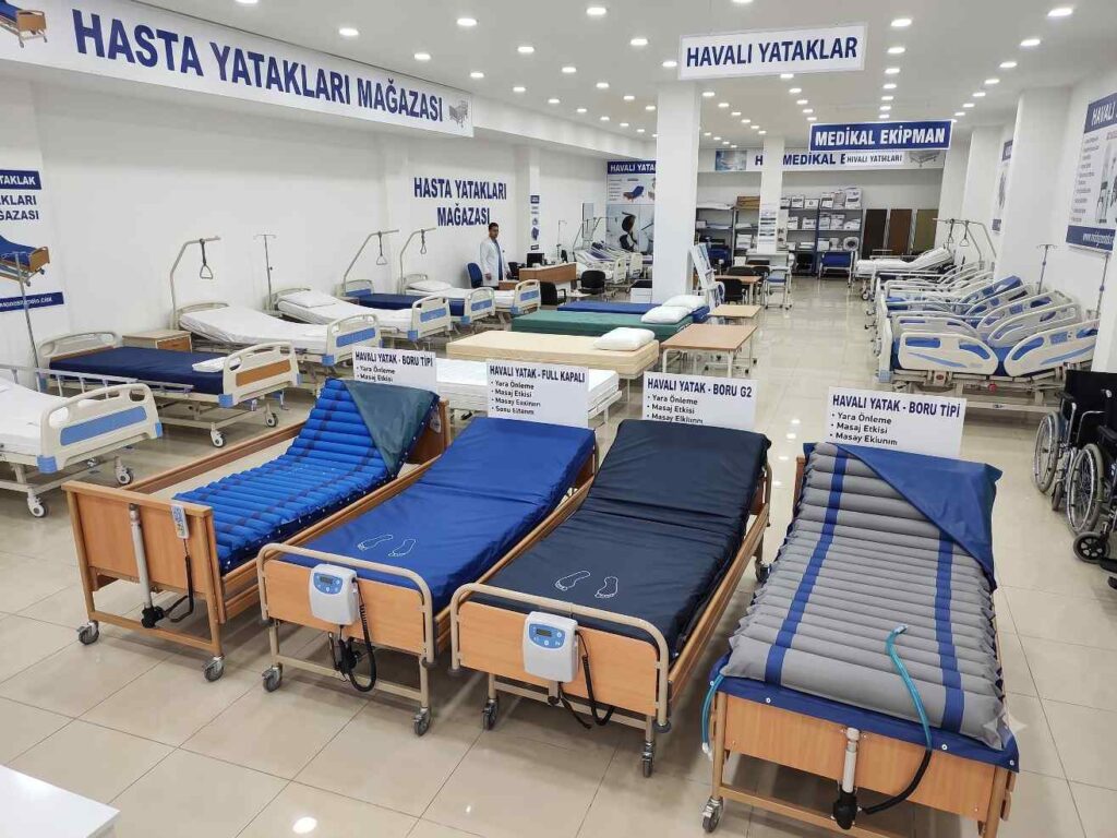 Borun tipi ve pozisyon veren havalı yatak modelleri