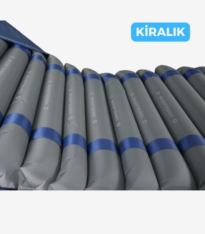 Kiralık havalı yatak: 12 cm boru tipi AB sistem