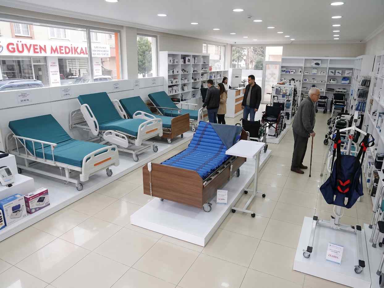 Maltepe'de kiraya verdiğimiz hasta yatağı modelleri