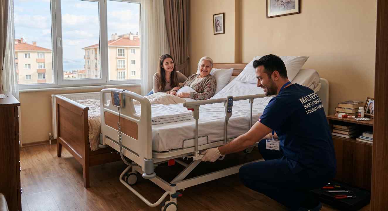 Ümraniye'de hasta yatağı kiralama hizmeti