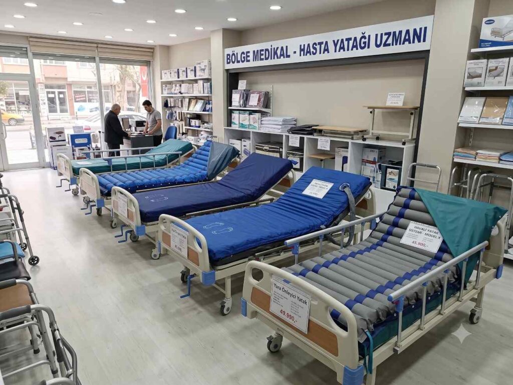 Yatak yaralarını engelleyici havalı yatak modelleri